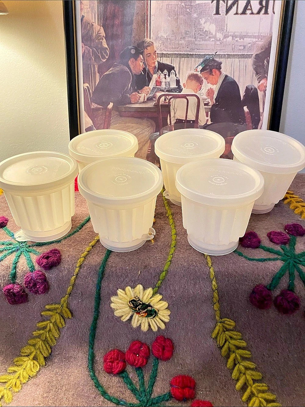 Tupperware Vintage Tupperware Jel-N-Serve Jello Mold Set Vintage Jel-N-Serve